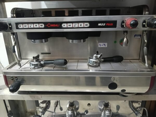 ماكينة اسبريسو 2 دراع ماركة شمبالى ام 22 اتوماتيك بلاس