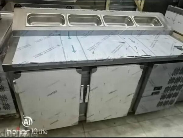 ثلاجة بيتزا 150في70في85 محلي الصنع
